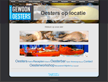 Tablet Screenshot of gewoonoesters.nl